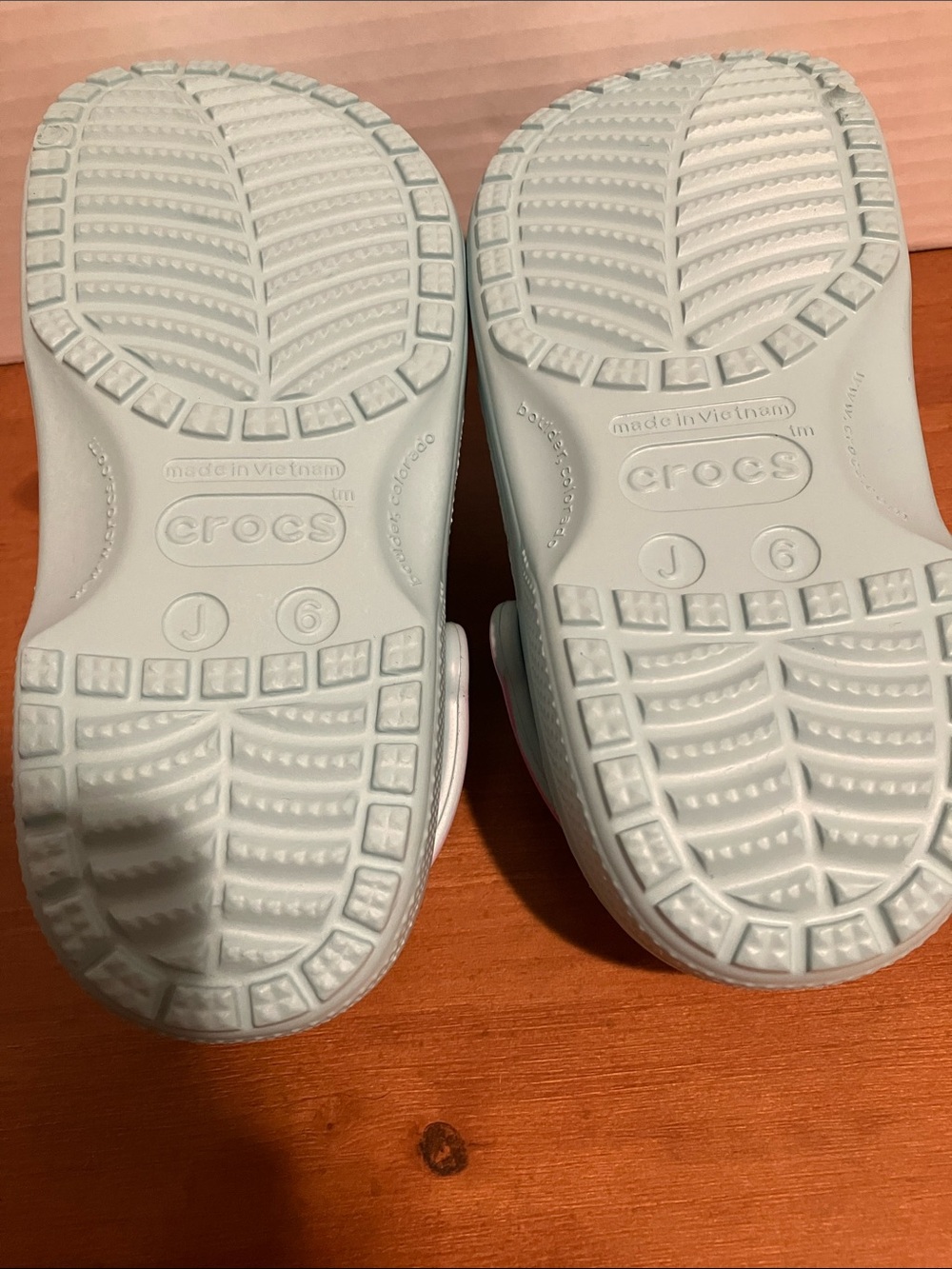 CROCS Kids Classic Rainbow Gem Clog - Pure Water - Picture 11 of 11